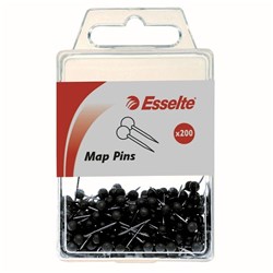 Esselte Pins Map 4x17mm Black_2